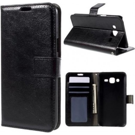 Cyclone wallet hoesje Samsung Galaxy Xcover 4 zwart