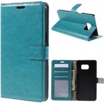 Cyclone wallet case hoesje Samsung Galaxy S7 blauw