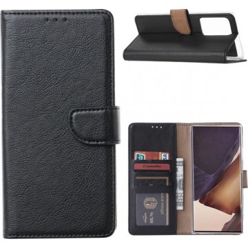 Samsung Galaxy Note 20 Ultra - Bookcase Zwart - portemonee hoesje
