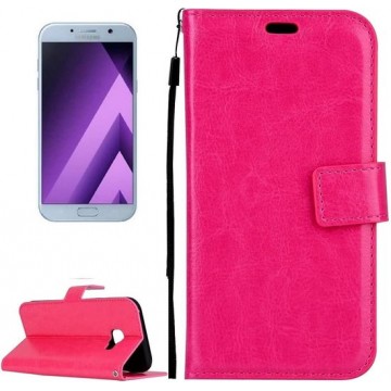 Samsung Galaxy A3 (2017) hoesje book case roze
