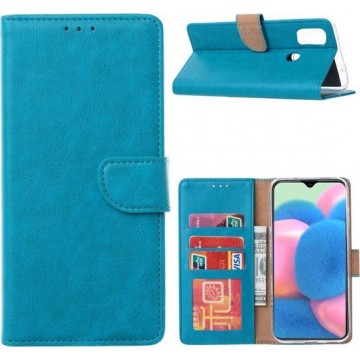 Samsung Galaxy M31 - Bookcase Turquoise - portemonee hoesje