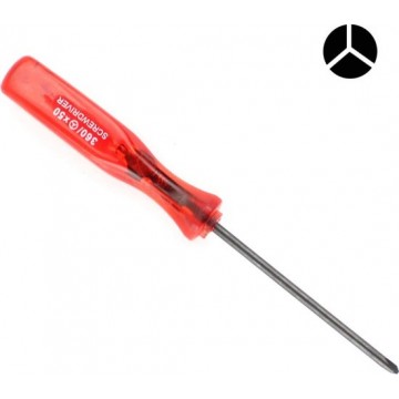 Let op type!! 50mm Y2.5 Tri-point Precision Screwdriver(Red)