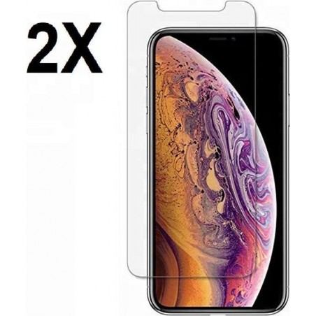 iPhone 11 Screenprotector - iPhone 11 Screen Protector 2x Bescherm Glas