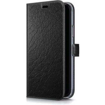 BeHello iPhone X  XS Hoesje - Gel Wallet Case Met Ruimte Voor 3 Pasjes Zwart