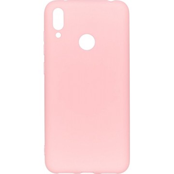 iMoshion Color Backcover Huawei Y7 (2019) hoesje - Roze