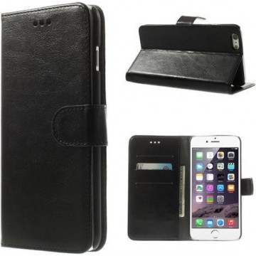 Cyclone wallet hoesje iPhone 6 zwart