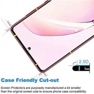 Samsung Galaxy Note 10 lite Screen Protector [2-Pack] Tempered Glas Screenprotector