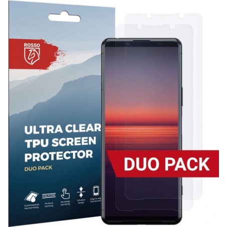 Rosso Sony Xperia 5 II Ultra Clear Screen Protector Duo Pack