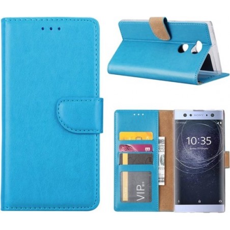 Sony Xperia XA2 Ultra - Bookcase Turquoise - portemonee hoesje