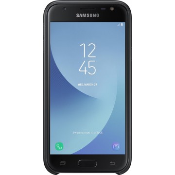 Samsung dual layer cover - zwart - voor Samsung Galaxy J330