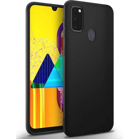 Samsung Galaxy M21 Hoesje Zwart - Siliconen Back Cover