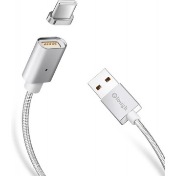 Elough ® E04 Magnetische USB C kabel - 2.4A Sneller Laden Reversible Type C Kabel USB Laad en Datakabel - Samsung S9 / S9