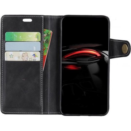 Samsung Galaxy A7 (2018) Wallet Case Zwart