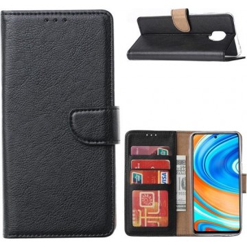 Xiaomi Redmi Note 9 Pro / Note 9S - Bookcase Zwart - portemonee hoesje