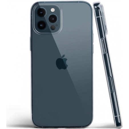 Apple iPhone 12 Pro Hoesje Back Cover Dun TPU Transparant