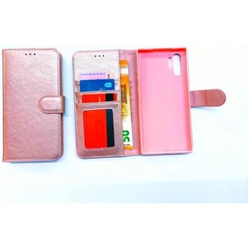 Huawei P30 Pro Rose Portemonnee Wallet Case -TPU  hoesje met pasjes Flip Cover - Boek  beschermend Telefoonhoesje