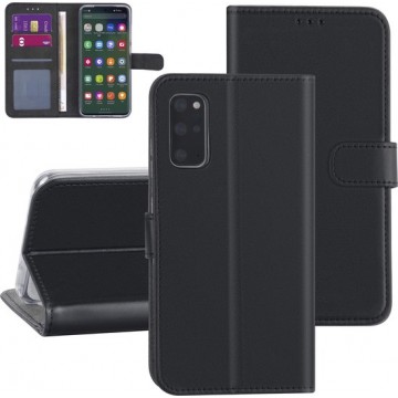 Samsung Galaxy S20 Plus zwart Booktype hoesje - Kaarthouder