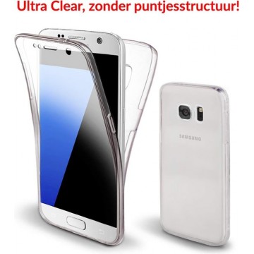 EmpX.nl Samsung Galaxy S7 TPU 360° graden TPU siliconen 2 in 1 hoesje