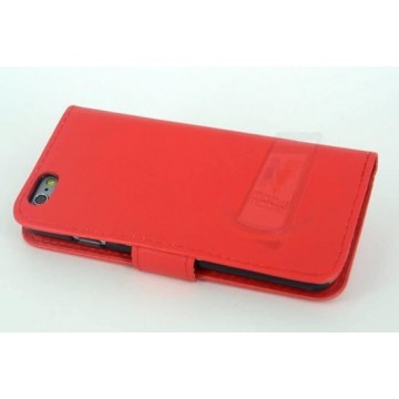 Book case voor Apple iPhone 6 - Rood