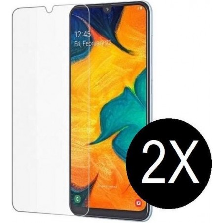 Samsung Galaxy A21s screenprotector glas – Glasplaatje Tempered glass bescherming voor Samsung A21s– 2 stuks