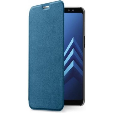 Samsung Note9 hoesje - Premium Bookcase Samsung Galaxy Galaxy Note 9 hoesje met ruimte voor pasje - Blauw