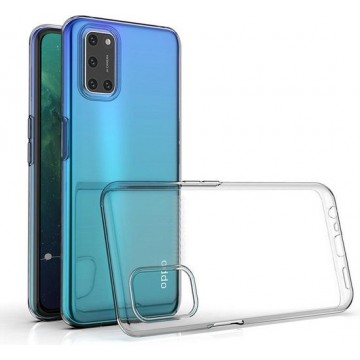 OPPO A72 Hoesje Transparant Siliconen Case - Back Cover - Clear Softcase - Perfect fit - Epicmobile