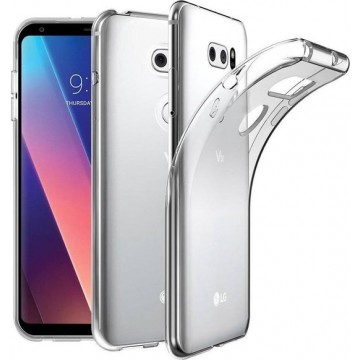 Transparant TPU Siliconen Case Hoesje voor LG V30