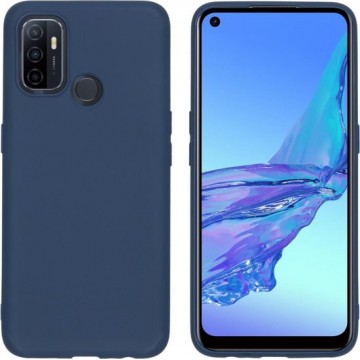 iMoshion Color Backcover Oppo A53 / Oppo A53s hoesje - Donkerblauw