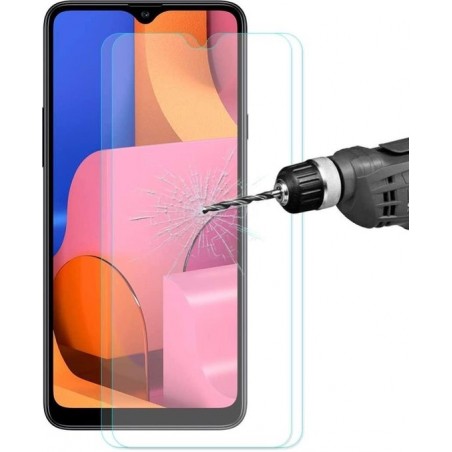 Samsung Galaxy A20S Screen Protector [3-Pack] Tempered Glas Screenprotector