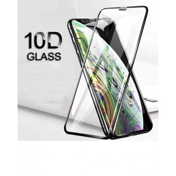 Tempered full glass protector gehard glas 10D voor Apple iPhone X/XS/11 Pro