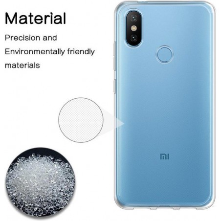 Ntech Xiaomi Mi A2 Transparant Hoesje / Crystal Clear TPU Case