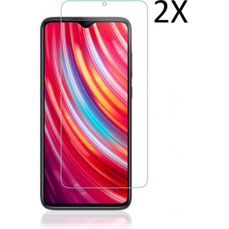 Xiaomi Redmi Note 8 Pro Screenprotector 2 Pack / Tempered Glass