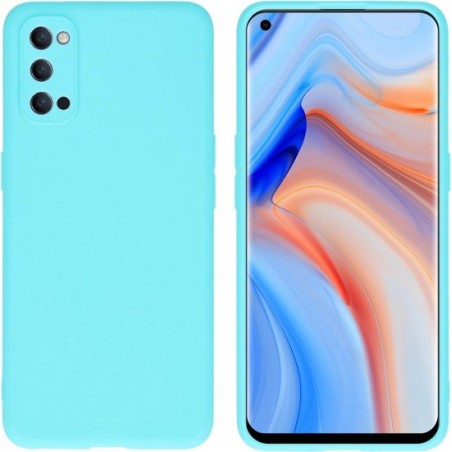 iMoshion Color Backcover Oppo Reno4 Pro 5G hoesje - Mintgroen