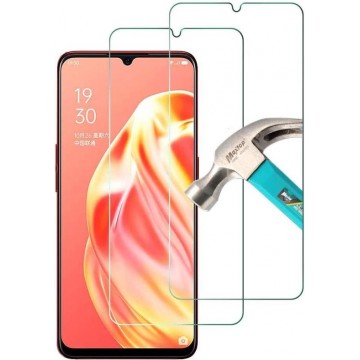 Oppo Find X2 Screenprotector Glas - Tempered Glass Screen Protector - 2x