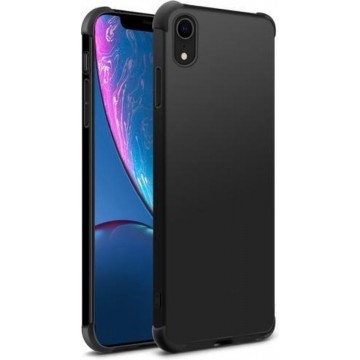 Shockproof Soft TPU hoesje zwart Silicone Case iPhone XR