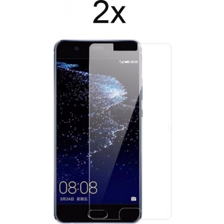 Huawei P10 Plus Screenprotector Glas - 2x Tempered Glass Screen Protector