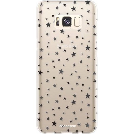 FOONCASE Samsung Galaxy S8 hoesje TPU Soft Case - Back Cover - Stars / Sterretjes