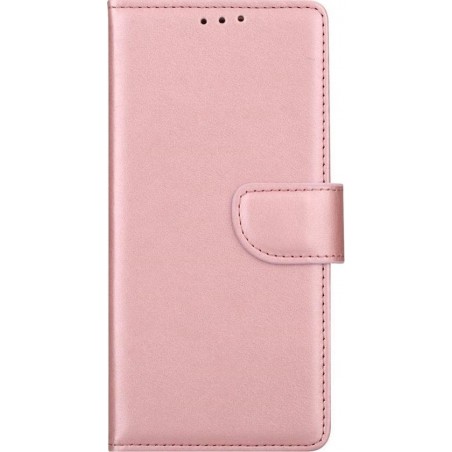 Sony Xperia L4 - Bookcase Rose Goud - portemonee hoesje