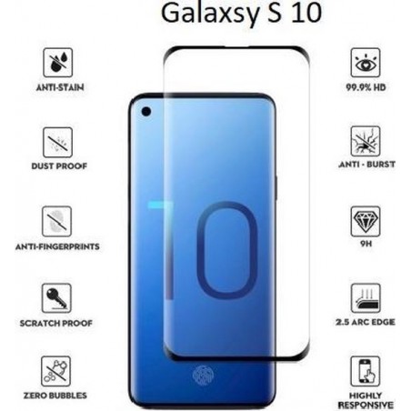 3D Tempered Glass Screen Protector Samsung Galaxy S10