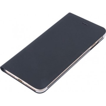 Apple iPhone 8 Plus Pasjeshouder Zwart Booktype hoesje - Magneetsluiting