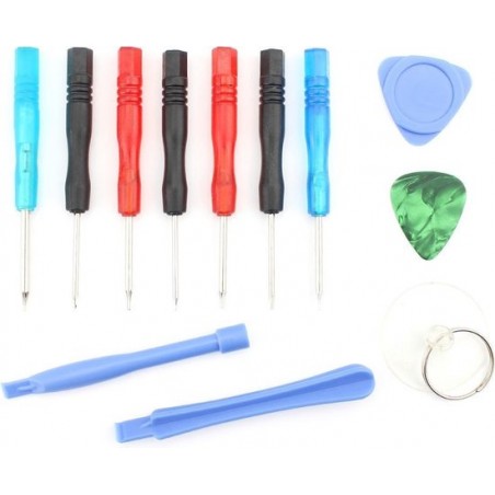 Let op type!! 12 in 1 Professional Screwdriver Repair Open Tool Kit for Mobile Phones