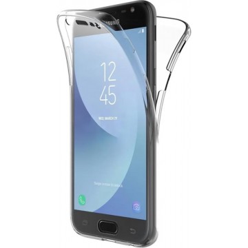 EmpX.nl Samsung Galaxy J5 2017 (J530) TPU 360° graden TPU siliconen 2 in 1 hoesje