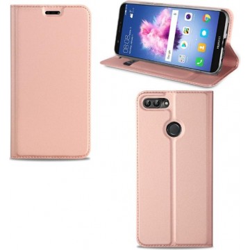 Huawei P Smart Telefoonhoesje Rosé met Opbergvakje