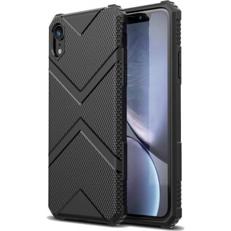 Apple iPhone XR TPU Shield Hoesje Zwart