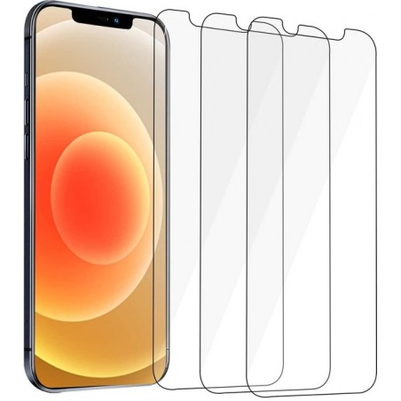 iPhone 12 Screen Protector [3-Pack] Tempered Glas Screenprotector