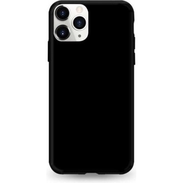 Huawei Psmart 2020 siliconen hoesje - Zwart - shock proof hoes case cover - Telefoonhoesje met leuke kleur - LunaLux