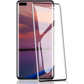 Huawei P40 Pro Screenprotector Glas - Full Curved Tempered Glass Screen Protector - 1x