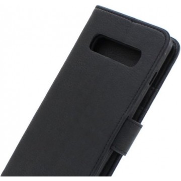 Samsung  Galaxy S10 Plus zwart Portemonnee Wallet Case -TPU  hoesje met pasjes Flip Cover - Boek  beschermend Telefoonhoesje