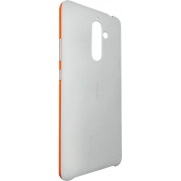 Nokia soft touch back case - grijs - voor Nokia 7 plus