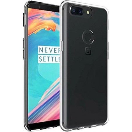 OnePlus 5T Ultra Dun Hard Case Hoesje Transparant